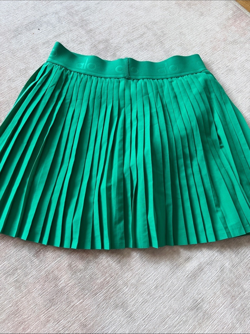 Alo Yoga Aces Sport Skort  Emerald Green Medium - Picture 5 of 9